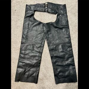 Women’s Real Leather Chaps - Size M